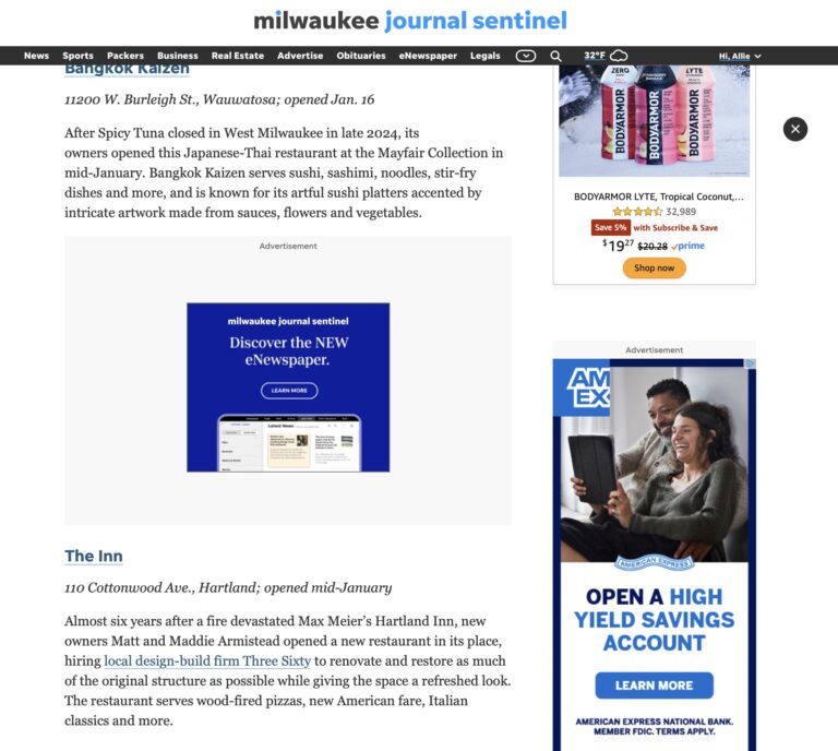 35 New Restaurants in Milwaukee in 2025