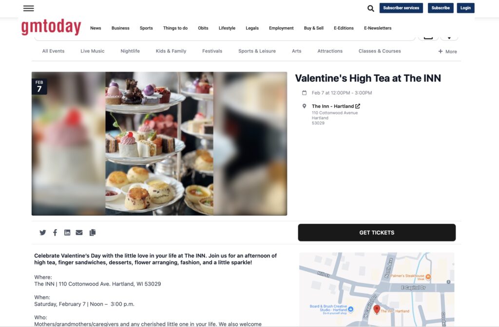 GMToday.com High Tea