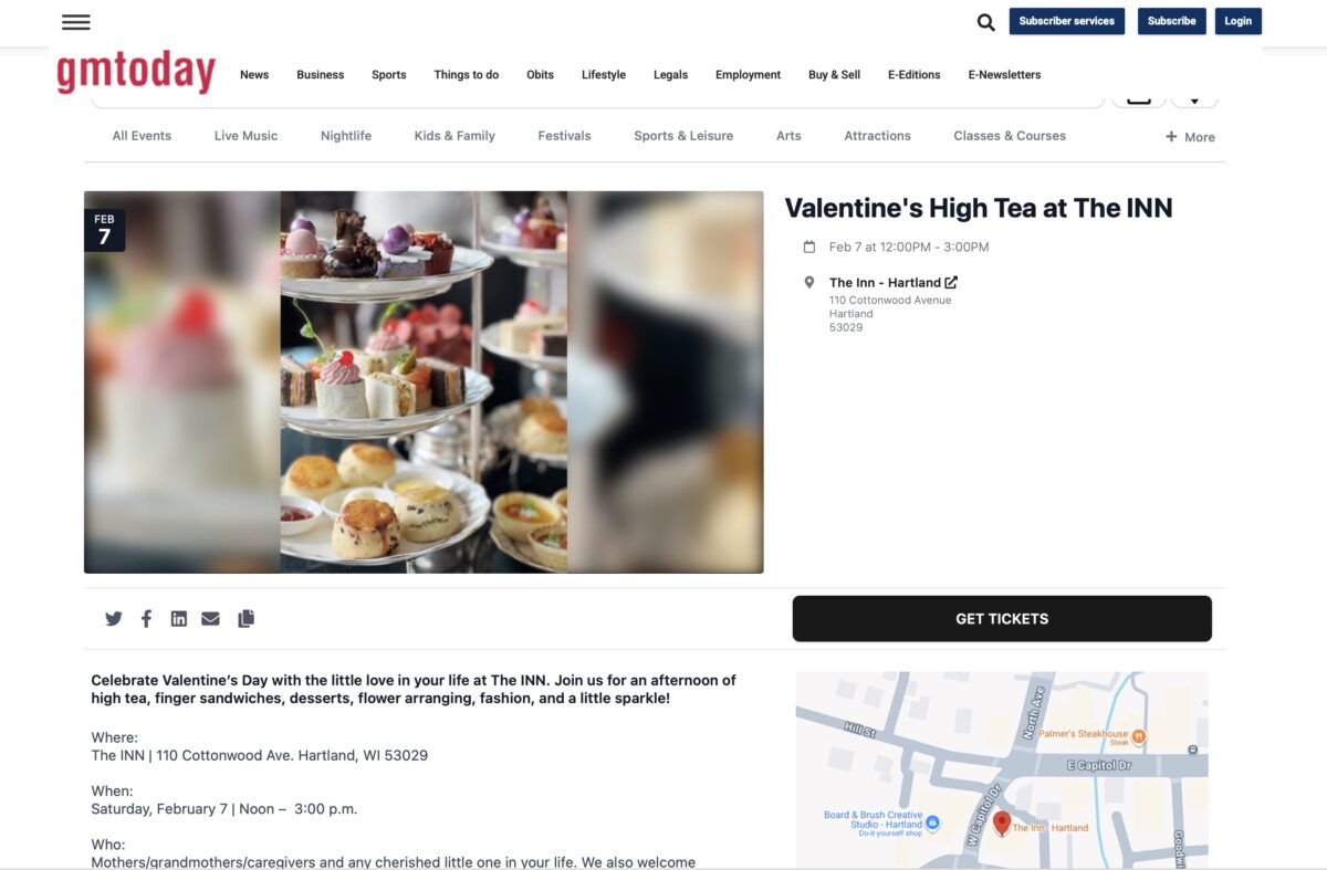 GMToday.com High Tea